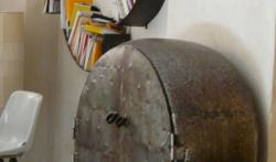 A circular cupboard